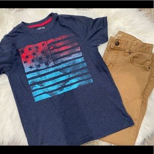 Boys Size 8/10 Tshirt & Size 10 Khaki Pants